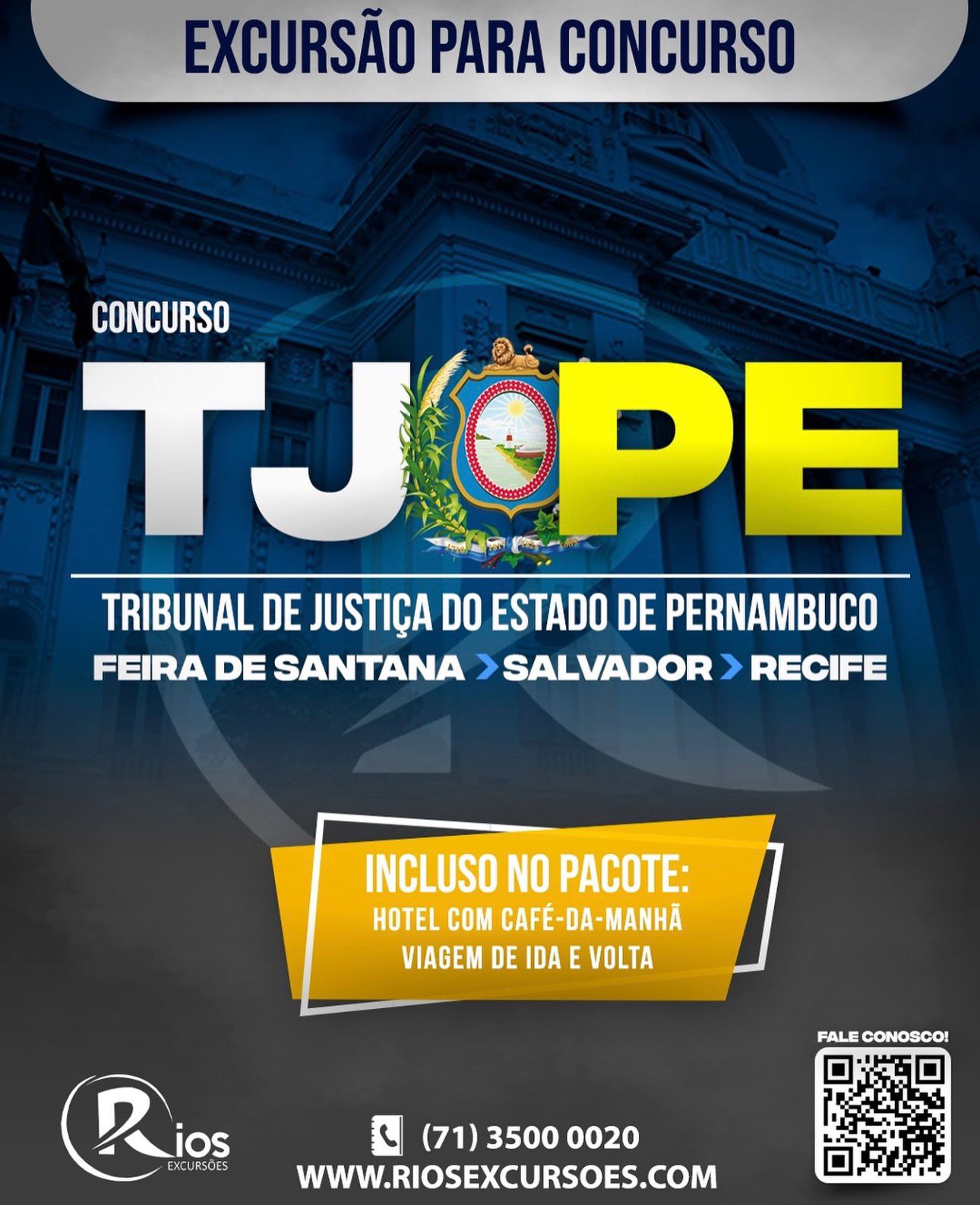 Excursão TJ PE TECNICO (Recife PE)